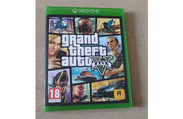 Xbox One Grand Theft Auto V - szp llapot -