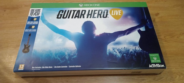 Xbox One Guitar Hero Live gitr vevegysg nlkl