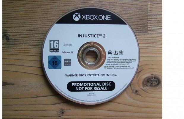 Xbox One Injustice 2 jtk