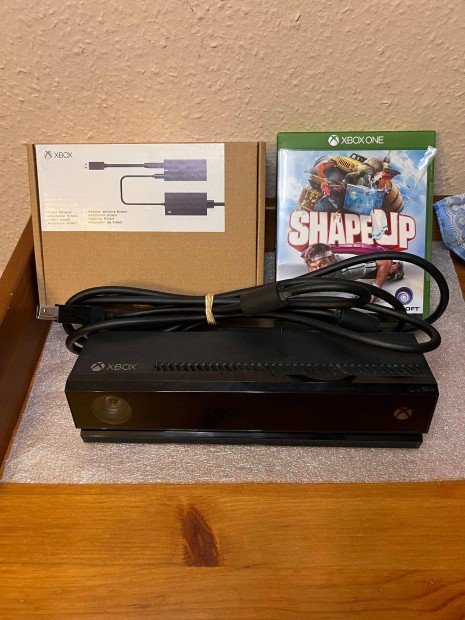 Xbox One Kinect+Kinect Adapter+Shapeup-Számlával, 1 év garanciával