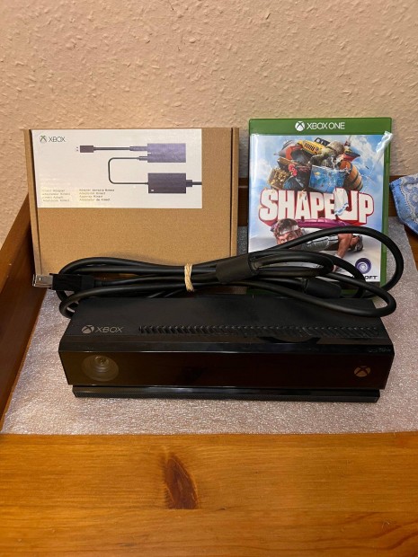 Xbox One Kinect + Adapter + Shapeup - Szmlval, 1 v garancival