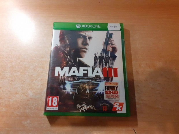 Xbox One Mafia 3 jszer Jtk !