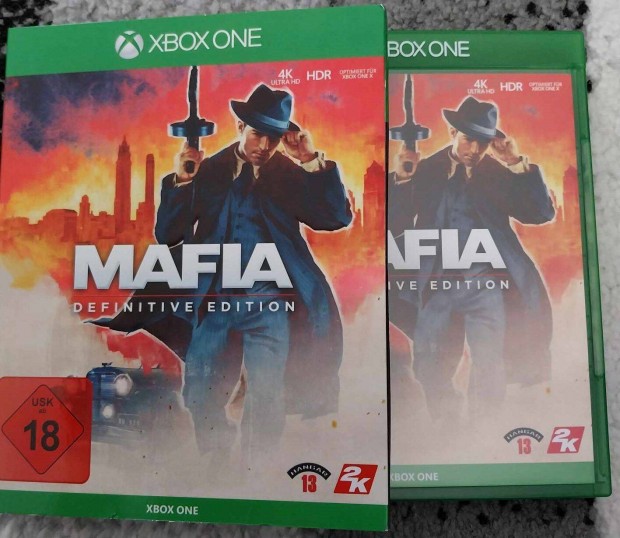 Xbox One Mafia Definitive Edition Dombornyomott - jszer