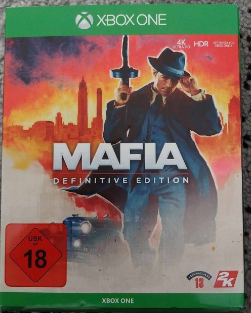 Xbox One Mafia Definitive Edition Dombornyomott tokban