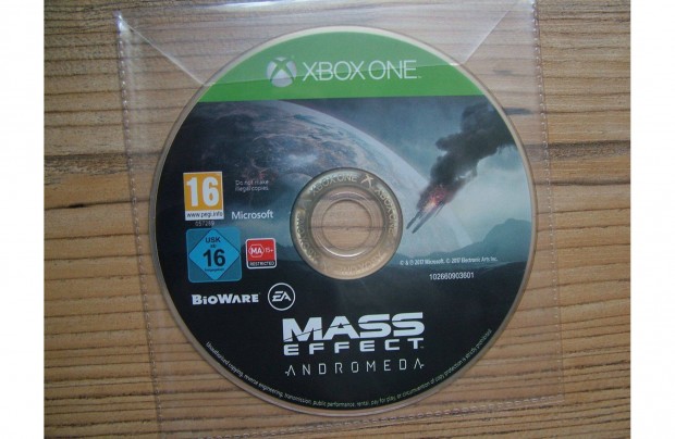 Xbox One Mass Effect Andromeda jtk