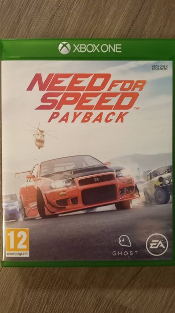 Xbox One Need For Speed Payback karcmentes jtk 