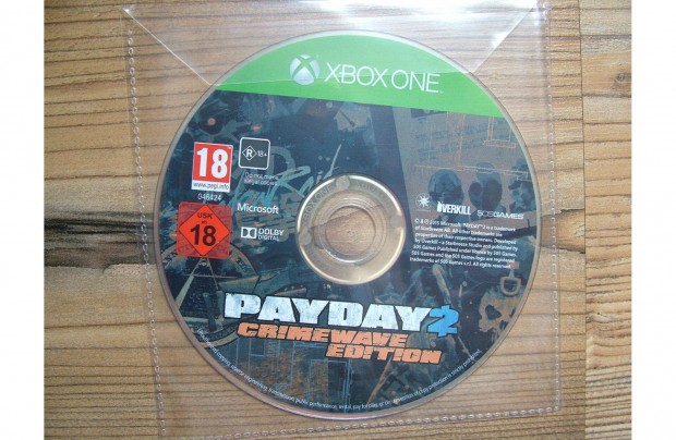 Xbox One Payday 2 Crimewave Edition jtk Pay Day 2