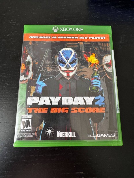 Xbox One Payday 2 The Big Score