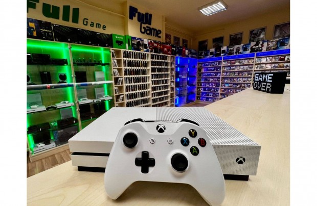 Xbox One S 1TB 3h garancival videojtk zletbl akcis ron