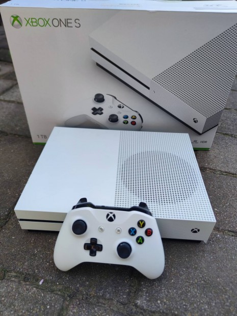 Xbox One S 1TB 4K konzol +1db gyri kontroller 