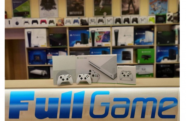 Xbox One S 1TB Garanciával konzol boltból akár több kontrollerrel is