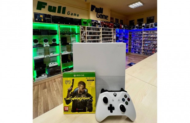 Xbox One S 1TB + Cyberpunk 2077 jtk - 3 h garancia, zletbl