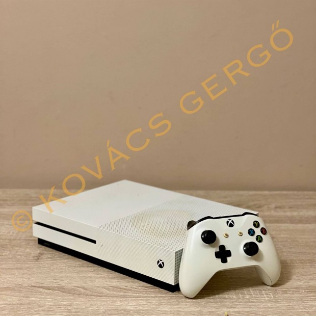 Xbox One S 1TB - lemezes, garancia