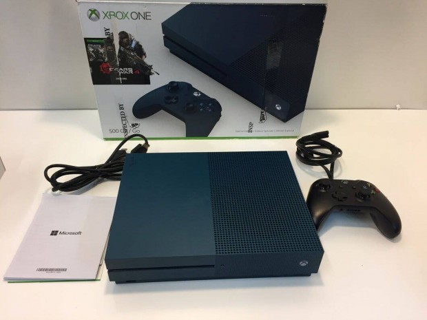 Xbox One S 1Tb Deep Blue Special Edition