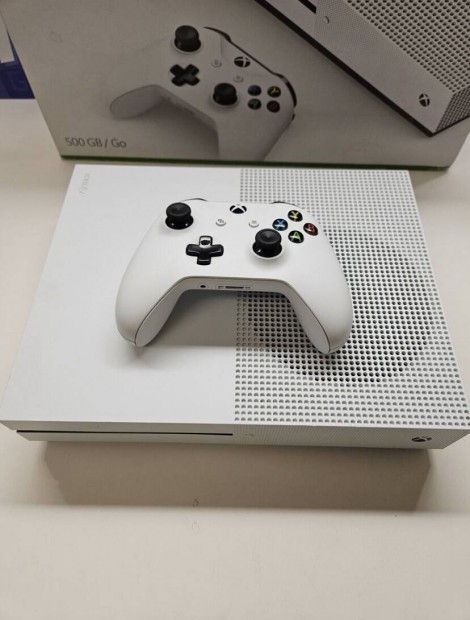 Xbox One S 500GB Kifogstalan llapotban Teljesen kompletten