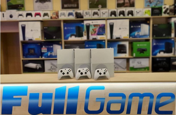 Xbox One S 500GB Lemezes Bevizsgált Garanciával konzol boltból
