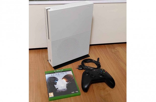 Xbox One S 500GB + Halo 5 - jszer llapot, hibtlan mkds -