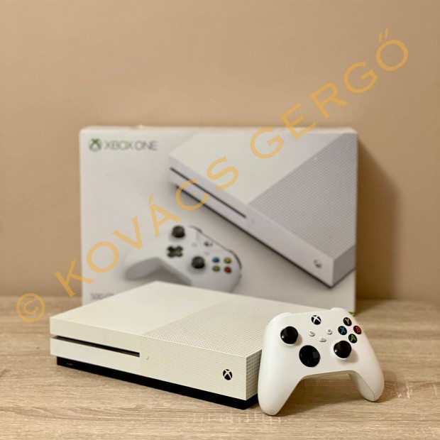 Xbox One S 500GB - Series kontroller, lemezes, garancia