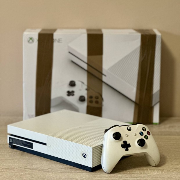 Xbox One S 500GB - lemezes, garancia