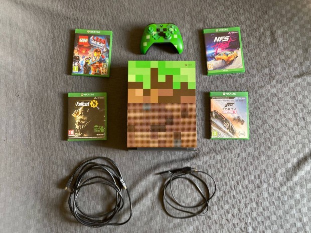 Xbox One S Minecraft Edition, Jtkokkal