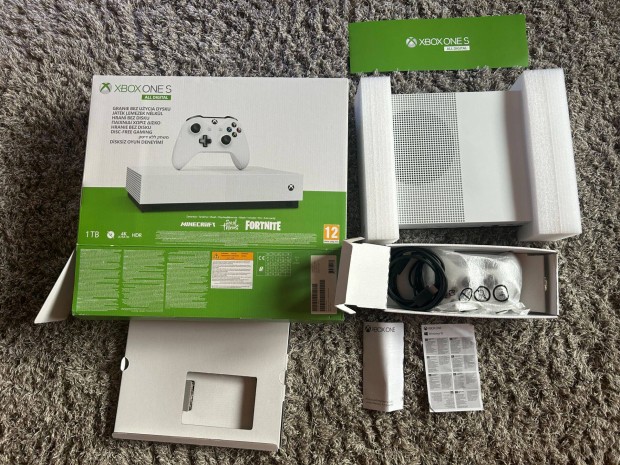 Xbox One Series S All digital 1TB - Eredeti dobozzal