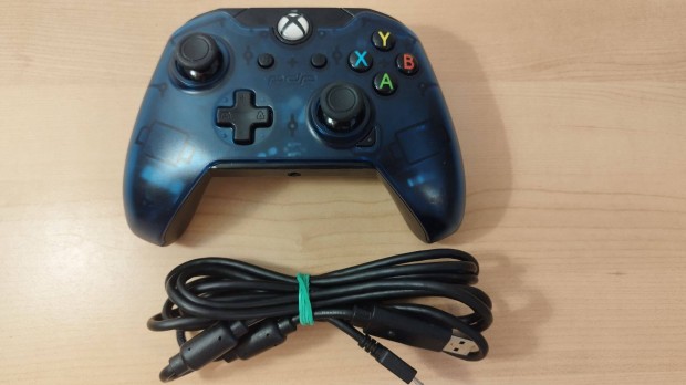 Xbox One Series xs & pc PDP Midnight Blue vezetkes kontroller