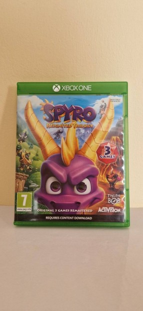 Xbox One Spyro 3rszes jtk elad