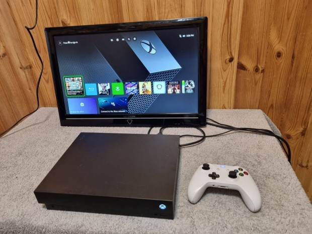 Xbox One X 1 TB konzol és kontroller