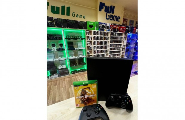 Xbox One X + Mortal Kombat 11 Garancival akr tbb kontrollerrel is