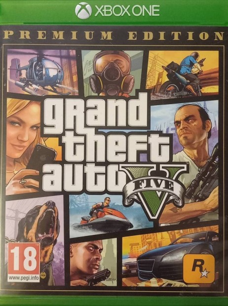 Xbox One  Gtav eredeti karcmentes jtk 