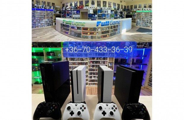Xbox One / One S / One X Garanciával 20 éve működő videojáték üzletből