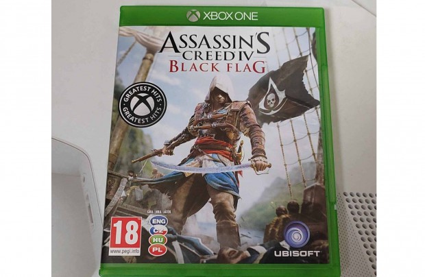Xbox One jtk - Assassins Creed IV - Magyar nyelv - foxpost OK
