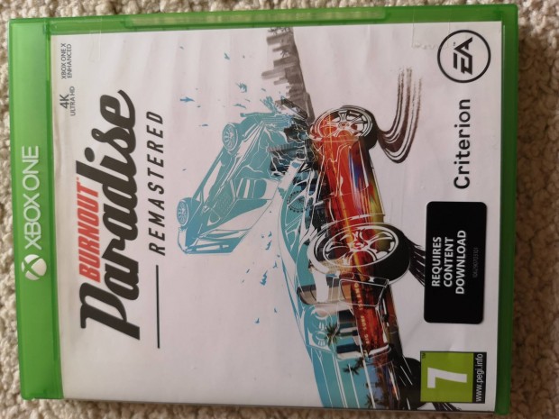 Xbox One jtk elad! Burnout paradise 