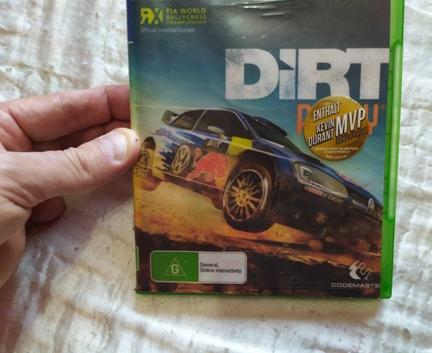 Xbox One jtk lemez Dirt Rally