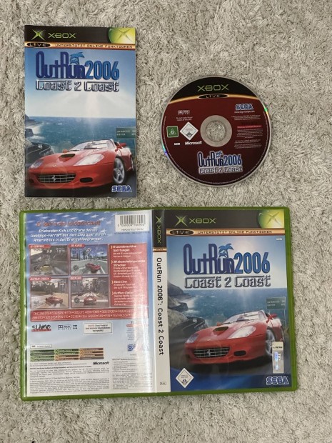 Xbox Outrun 2006 Coast 2 Coast CIB