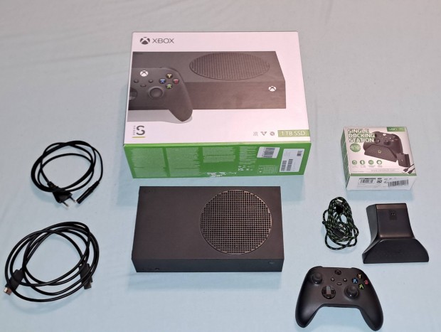 Xbox Series S 1Tb Carbon Black + Garancia + Tlt