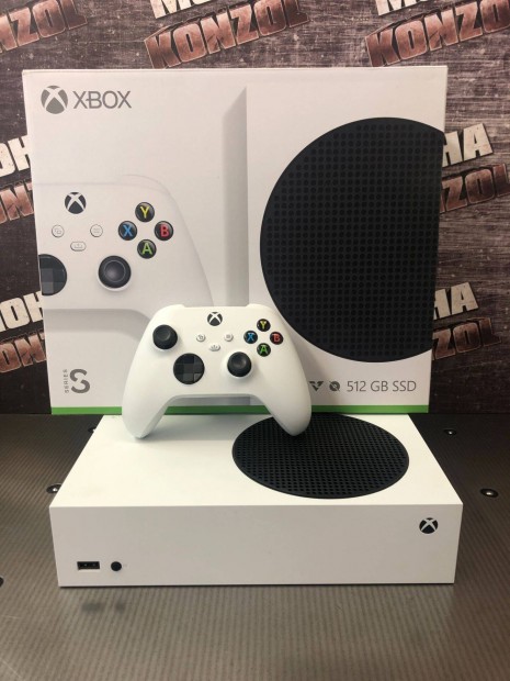 Xbox Series S 512GB Konzol.Gyári Garancia 2027.01.30-ig