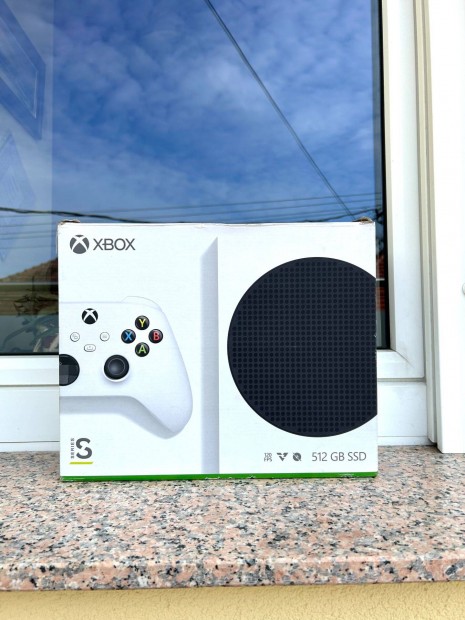 Xbox Series S 512GB hibtlan, garancis eredeti dobozban tartozkaiva