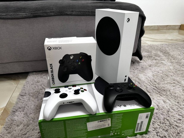 Xbox Series S 512 GB, 1 ves, garancis, 2 controller