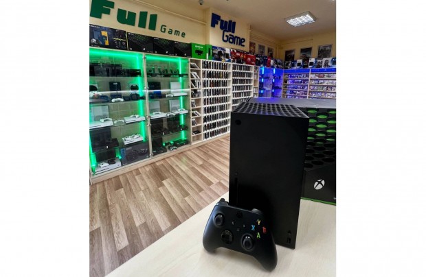 Xbox Series X 1TB Lemezes Garanciával üzletből konzol beszámítás is