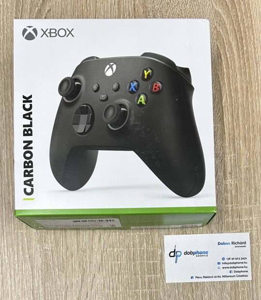 Xbox Series X/S vezetk nlkli kontroller - Carbon Black Garancilis