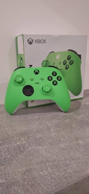 Xbox Velocity Green kontroller, szinte j +garancia