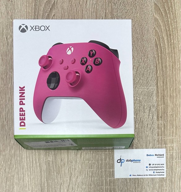 Xbox Vezetk nlkli kontroller - Deep Pink Garancilis