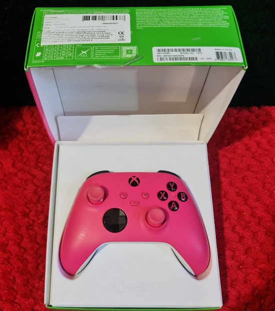 Xbox Wireless Controller Deep Pink Edition Sajt dobozban ,Szp lla