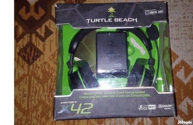Xbox fejhallgat turtle beach x42 elad