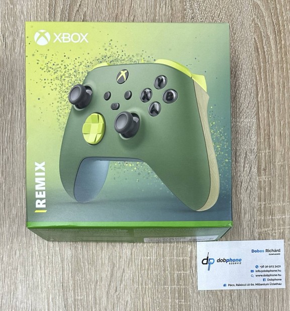 Xbox kontroller Remix Special Edition + akkumultor Garancilis