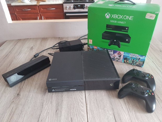 Xbox one 500GB + Kinect elad