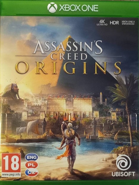 Xbox one Assassin's Creed Origins karcmentes jtk 