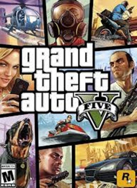 Xbox one GTA 5 Grand theft aut 5 eredeti elad