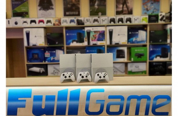 Xbox one S 500GB Garanciával videojáték üzletből akciós áron